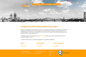 n rw fachuebersetzungen - website relaunch