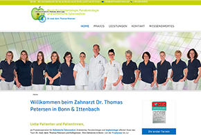 Relaunch Website für zwei Zahnarztpraxen in Bonn